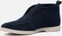 Cafe Moda Instappers Blauw Suede 381801 - Thumbnail 2