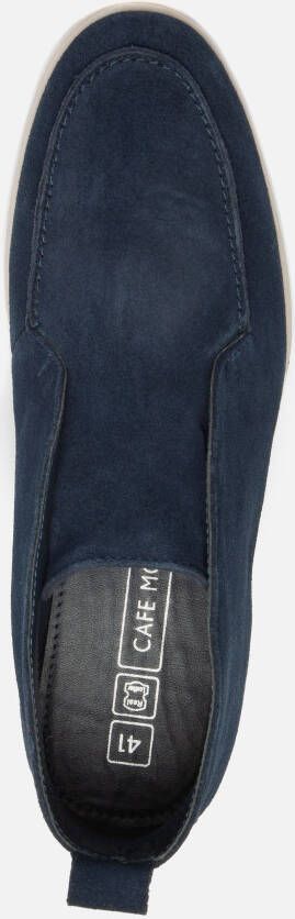 Cafe Moda Instappers Blauw Suede 381801