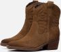 Cellini Cowboylaarzen cognac Suede - Thumbnail 2