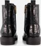 Cellini Croco Veterboots zwart Synthetisch - Thumbnail 2