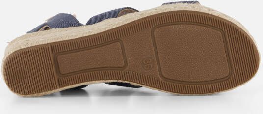 Cellini Denim Espadrilles blauw Synthetisch