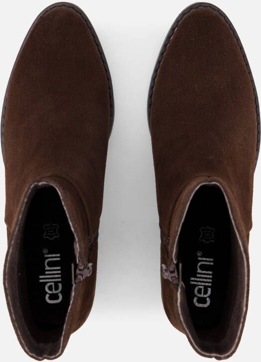 Cellini Enkellaarsjes bruin Suede