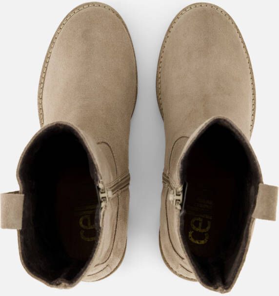 Cellini Enkellaarsjes taupe Suede