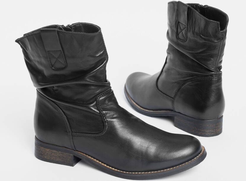 Cellini Enkellaarsjes zwart Leer 180502 Dames - Schoenen.nl