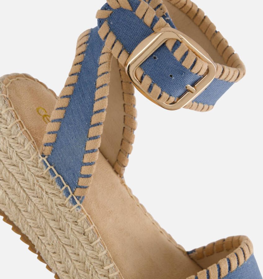 Cellini Espadrilles Denim Textiel