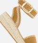 Cellini Espadrilles bruin Textiel - Thumbnail 5