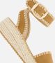 Cellini Espadrilles bruin Textiel - Thumbnail 5