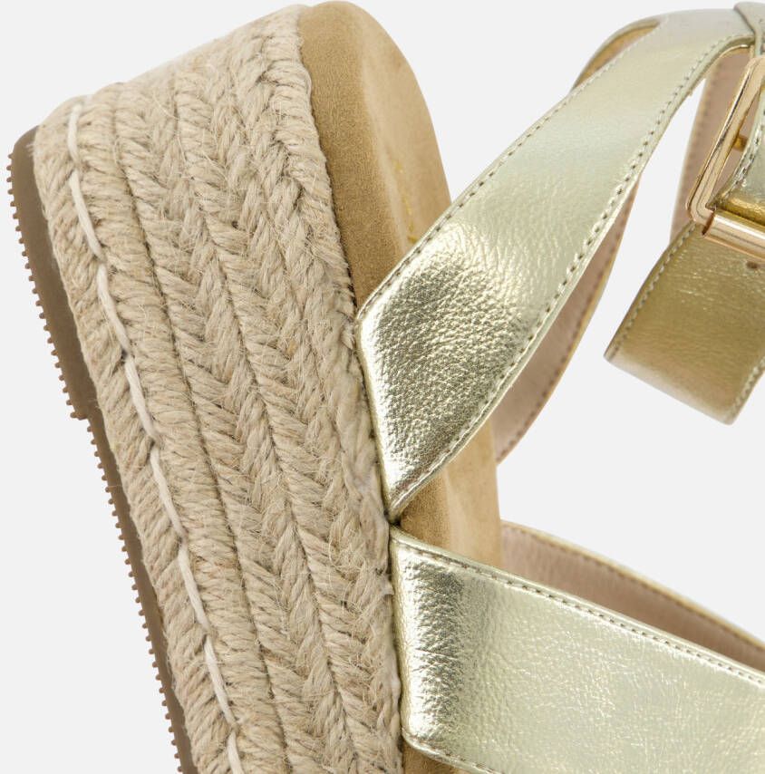 Cellini Espadrilles goud Synthetisch