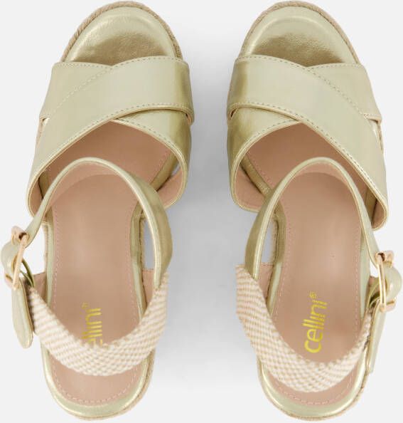 Cellini Espadrilles goud Synthetisch