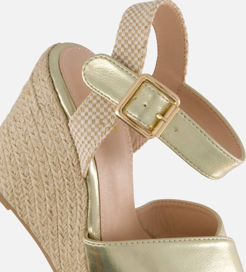 Cellini Espadrilles goud Synthetisch