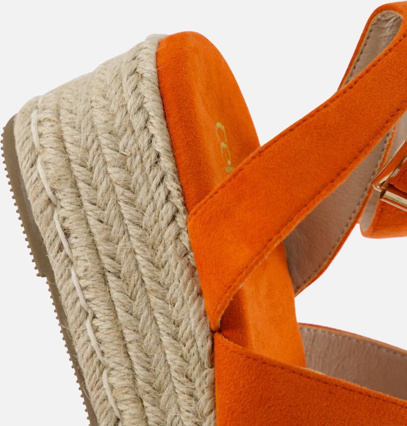 Cellini Espadrilles oranje Synthetisch