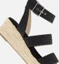 Cellini Espadrilles zwart Pu - Thumbnail 6