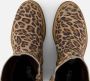 Cellini Leopard Plooi Enkellaarsjes bruin Leer - Thumbnail 4