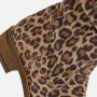 Cellini Leopard Plooi Enkellaarsjes bruin Leer - Thumbnail 6