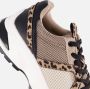 Cellini Leopard Sneakers beige Textiel - Thumbnail 6