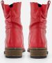 Cellini Plooi Enkellaarsjes rood Leer - Thumbnail 3