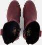 Cellini Plooi Enkellaarsjes rood Nubuck - Thumbnail 3