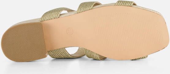 Cellini Sandalen goud Synthetisch