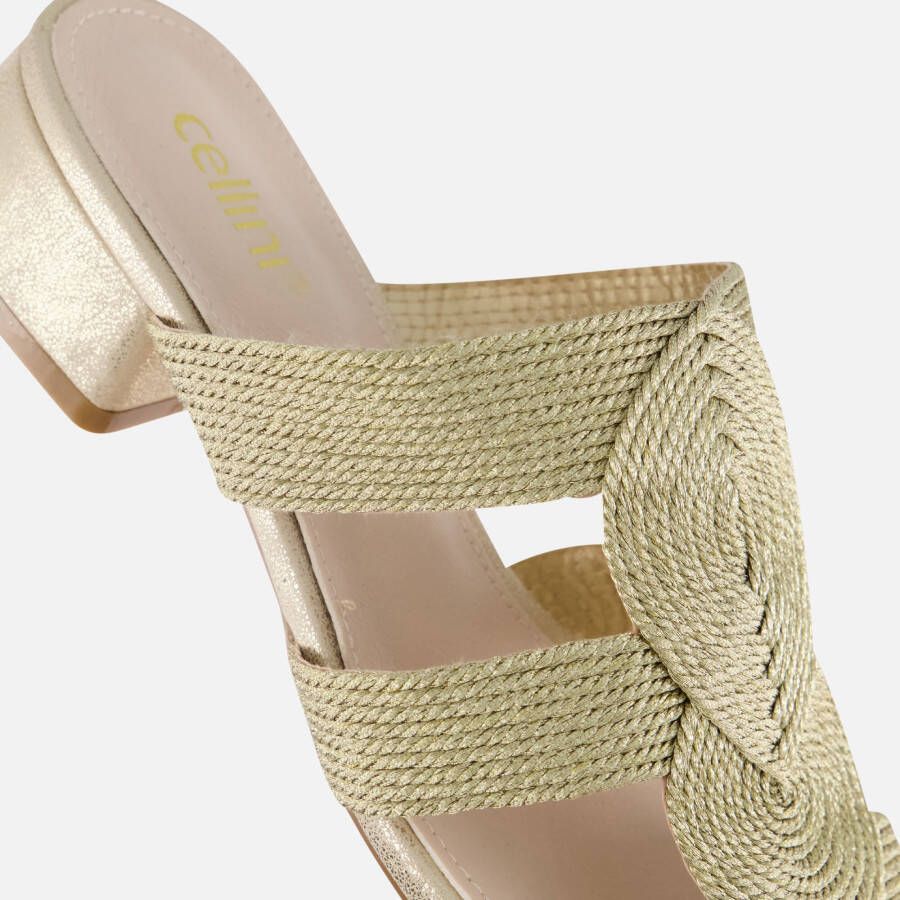 Cellini Sandalen goud Synthetisch