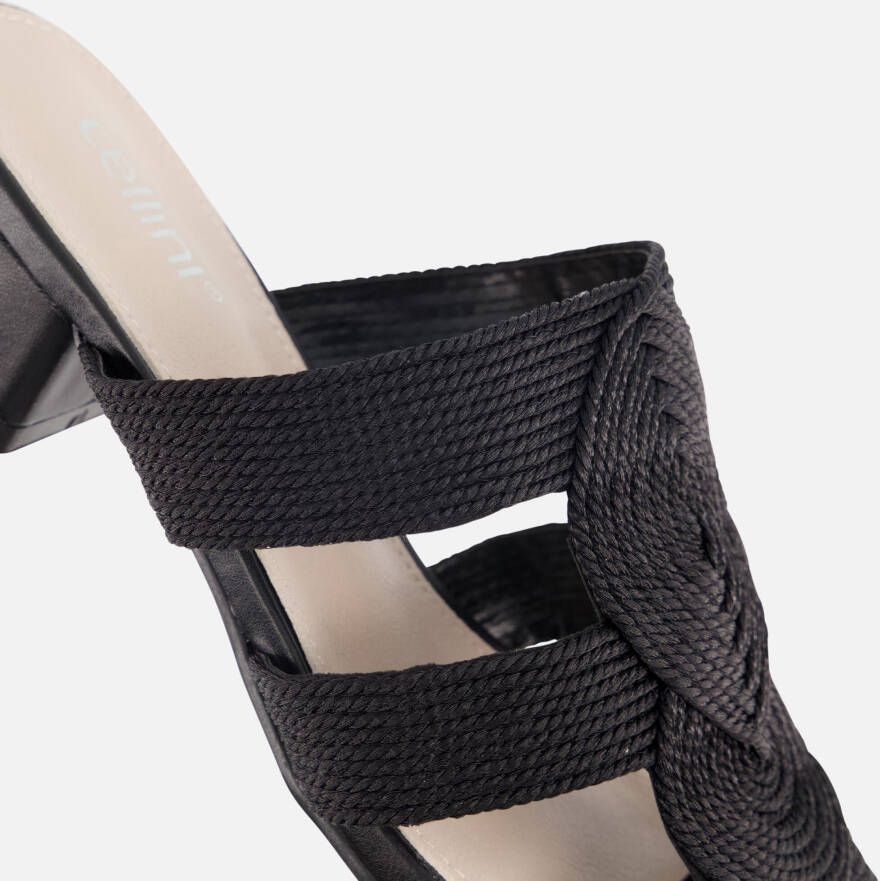 Cellini Slippers zwart Synthetisch