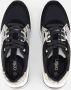 Cellini Snake Sneakers zwart Textiel - Thumbnail 4