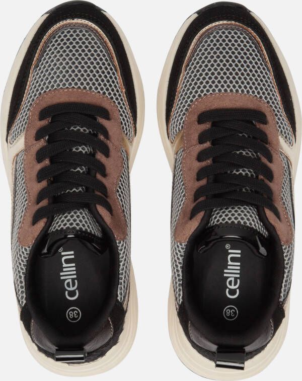 Cellini Sneakers zwart Pu