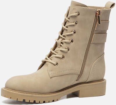 ECCO Soft Zero W Veterbooties blauw Nubuck - Foto 2