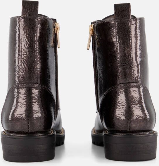 Cellini Veterboots zilver Lak Synthetisch