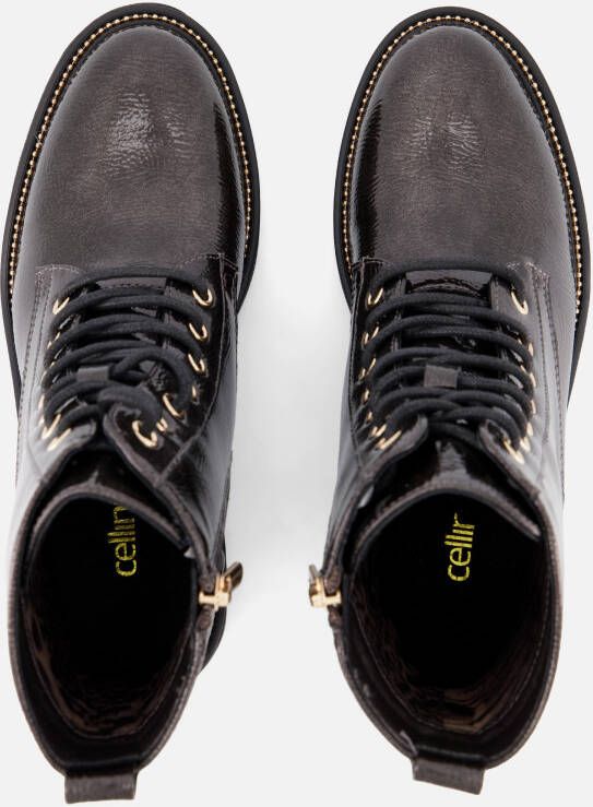 Cellini Veterboots zilver Lak Synthetisch