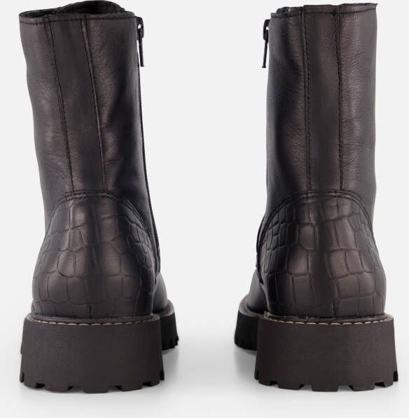 Cellini Veterboots zwart Leer
