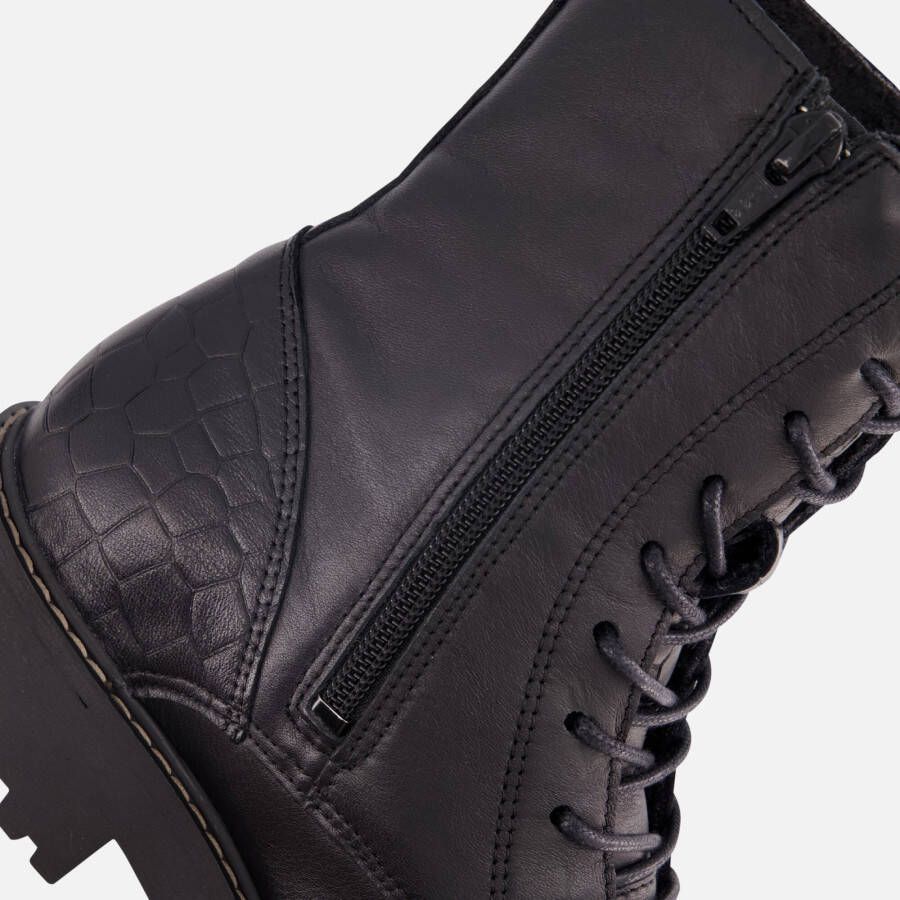 Cellini Veterboots zwart Leer