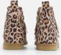 Clic! 9022 Enkellaarsjes Enkelboots met rits Meisjes Kids Beige - Thumbnail 6