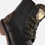 Clic! Enkellaarsjes Glitter zwart Leer Dames - Thumbnail 12