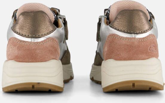 clic! Sneakers paars Leer