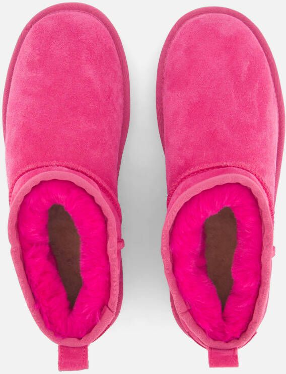 Colors of California Enkellaarsjes roze Suede