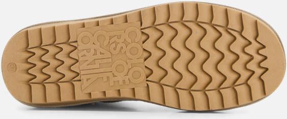 Colors of California Gevoerde boots taupe Suede
