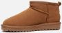 Colors of California Bruin Leren Platte Schoenen Yw0078 Model Brown Dames - Thumbnail 11