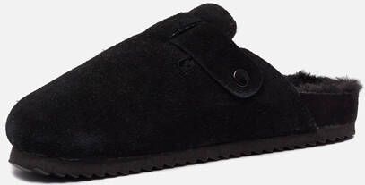 Colors of California Pantoffels zwart Suede
