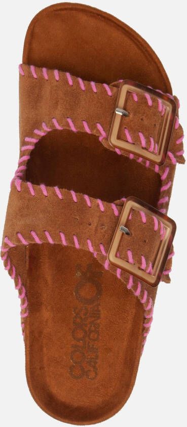 Colors of California Sandalen cognac Synthetisch