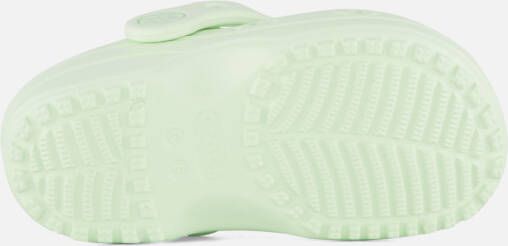 Crocs Classic Clogs Flower Slippers groen Rubber