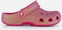 Crocs Classic Iridescent Glitter CgT Unisex Clogs Dragon Fruit - Thumbnail 8