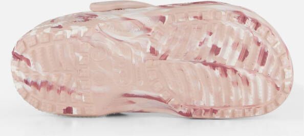 Crocs Classic Marbled Clogs slippers roze