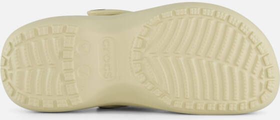 Crocs Classic Platform Clog W Slippers beige