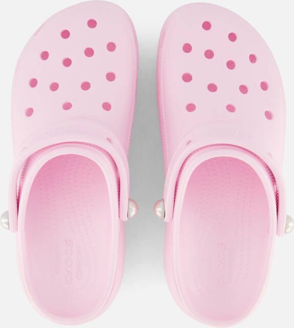 Crocs Classic Platform Clogs Slippers roze
