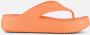 Crocs Teenslippers Getaway Platform Flip plateau zomerschoen pantoffels met modieuze plateauzool - Thumbnail 6
