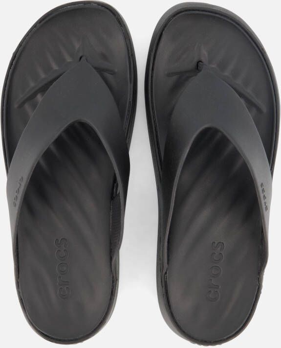 Crocs Getaway Platform Slippers zwart Rubber
