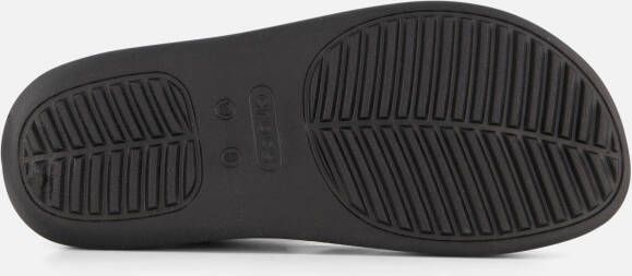 Crocs Getaway Platform Slippers zwart Rubber
