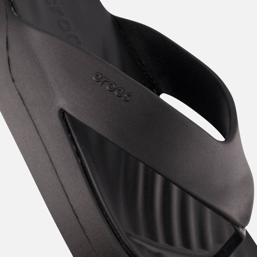 Crocs Getaway Platform Slippers zwart Rubber