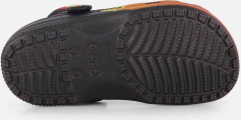 Crocs Graphic Flames Clogs Slippers zwart Rubber