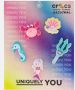 Crocs Jibbitz Cuties Under Sea 5-pack roze - Thumbnail 2
